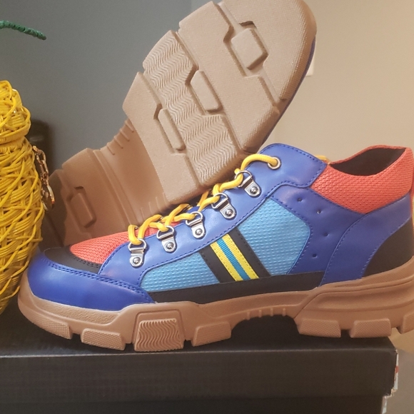 INC International Concepts Gunner Navy Sneakers - Picture 5 of 5